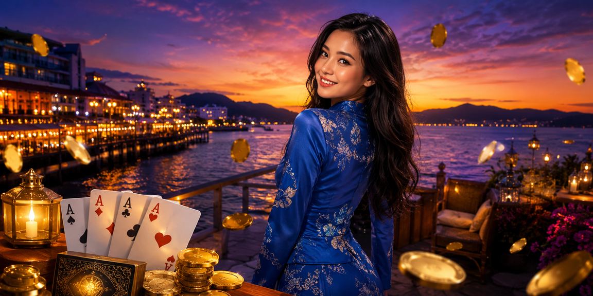 Pemain berbaju kurung di Kota Kinabalu menikmati permainan kasino tempatan